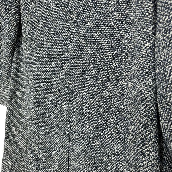 Talbots Tweed Blazer Blue Snap Button S Classic Preppy Office Casual Old Money - Picture 4 of 10